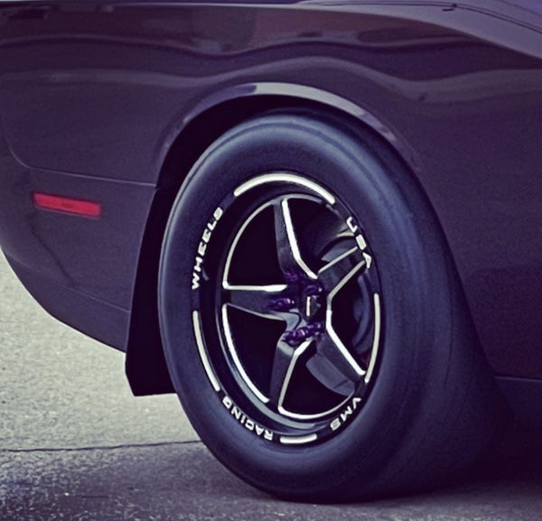 STREET DRAG RACE REAR V-STAR WHEEL 18x10.5 (27 OFFSET) 5x115 FOR 2006-2023 DODGE CHARGER, CHALLENGER, DEMON INCLUDING SRT 392 & HELLCAT // PART # VWST049