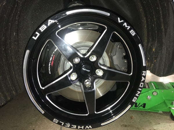 STREET DRAG RACE V-STAR WHEEL 18x10.5 52 OFFSET (7.75" BACKSPACING) 5x120 (5x4.75)  // PART # VWST052