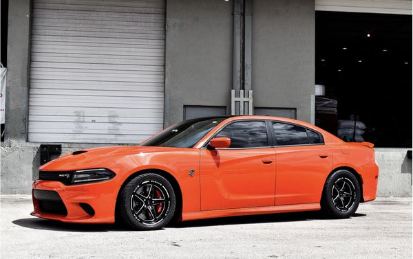 STREET DRAG RACE REAR V-STAR WHEEL 17x10 (30 OFFSET) 5x115 FOR 2006-2023 DODGE CHARGER, CHALLENGER, DEMON INCLUDING SRT 392 & HELLCAT // PART # VWST031, VWST033, VWST100