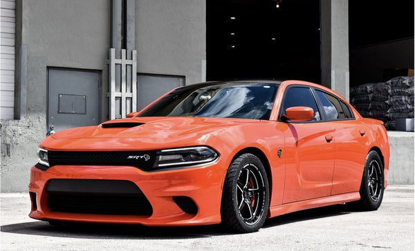 STREET DRAG RACE REAR V-STAR WHEEL 17x10 (30 OFFSET) 5x115 FOR 2006-2023 DODGE CHARGER, CHALLENGER, DEMON INCLUDING SRT 392 & HELLCAT // PART # VWST031, VWST033, VWST100