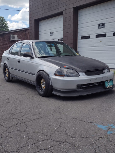 REAR or FRONT DRAG RACE REVOLVER WHEEL 15X3.5 4X100/4X114.3 10 OFFSET GREAT FOR HONDA CIVIC CRX ACURA INTEGRA // PART # VWRE008 VWRE009 VWRE010
