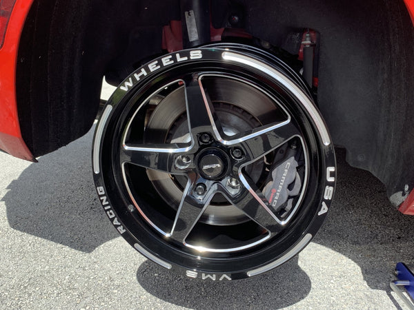 STREET DRAG RACE V-STAR WHEEL 17x10 5X120 44 OFFSET (7 1/4" BACKSPACING) FOR 10-21 GEN 5/6 CAMARO SS & V6, 08-09 PONTIAC G8 GT, 14-17 CHEVY SS, 08-14 CADILLAC CTS-V, 06-13 CORVETTE Z06 & GS  BLACK OR POLISHED // PART # VWST015, VWST029, VWST098