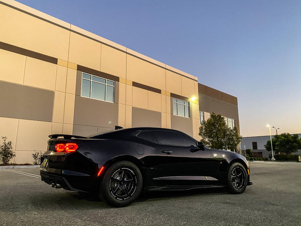 DRAG PACK STREET DRAG RACE V-STAR 17x10 44 OFFSET & 18x5 -25 OFFSET 5X120 10-23 GEN 5/6 CAMARO SS & V6, 08-09 PONTIAC G8 GT, 14-17 CHEVY SS,  08-14 CADILLAC CTS-V, 06-13 CORVETTE Z06 & GS BLACK OR POLISHED // PART# VWST015 & 16, VWST029 & 30, VWST098 & 99