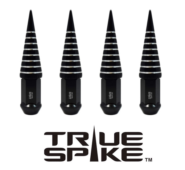 14x2.0 MM 124MM LONG FORGED STEEL LUG NUTS ANODIZED ALUMINUM SPIRAL SPIKE (25MM DIAMETER) CAPS TRUCK LENGTH 04-14 FORD F150 RAPTOR TREMOR EXPEDITION // 25MM CAP DIAMETER 73MM CAP LENGTH PART NUMBER LGC026
