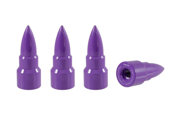 BULLET LUG NUT CAPS CNC MACHINED BILLET ALUMINUM, MANY FINISHES TO CHOOSE FROM // DIAMETER: 20MM LENGTH: 51MM PART # LGC034