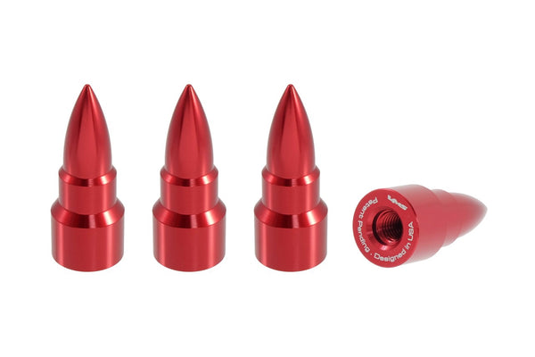BULLET LUG NUT CAPS CNC MACHINED BILLET ALUMINUM, MANY FINISHES TO CHOOSE FROM // DIAMETER: 20MM LENGTH: 51MM PART # LGC034