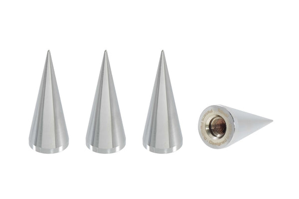 SPIKE LUG NUT CAPS CNC MACHINED BILLET ALUMINUM, MANY FINISHES TO CHOOSE FROM // DIAMETER: 20MM LENGTH: 51MM PART # LGC035