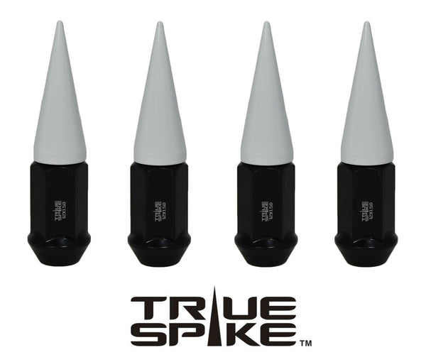 14x1.5 MM 89MM LONG CARS ONLY! NO TRUCKS! 20MM WIDE SPIKES STEEL LUG NUTS ANODIZED ALUMINUM CAPS NEON COLORS 09-20 CHEVY CAMARO 15-20 FORD MUSTANG 06-20 DODGE CHARGER CHALLENGER 300 // 20MM CAP DIAMETER 51MM CAP LENGTH PART # LGC035