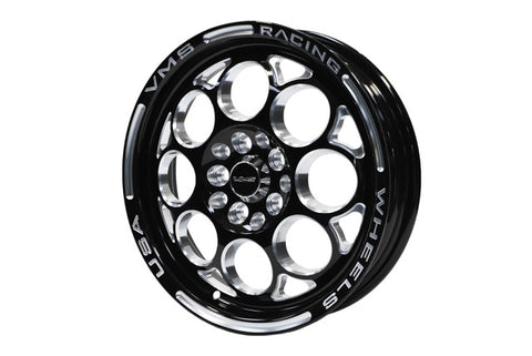 FRONT OR REAR 5 LUG DRAG RACE MODULO WHEEL 15X3.5 5X100/5X114.3 (5X4.5) 10 OFFSET 2 9/16