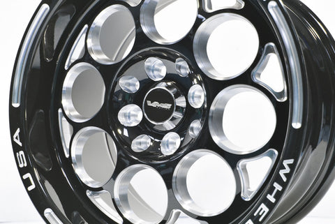 FRONT OR REAR 5 LUG DRAG RACE MODULO WHEEL 15X3.5 5X100/5X114.3 (5X4.5) 10 OFFSET 2 9/16