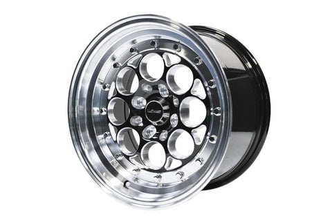 FRONT DRAG RACE REVOLVER 4 LUG WHEEL 13X10 4X100 / 4X114.3 0 OFFSET GREAT FOR HONDA CIVIC CRX ACURA INTEGRA // PART # VWRE011