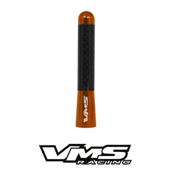 CARBON FIBER BILLET ALUMINUM SHORT ANTENNA KIT 3" INCHES LONG MANY COLORS TO CHOOSE FROM
