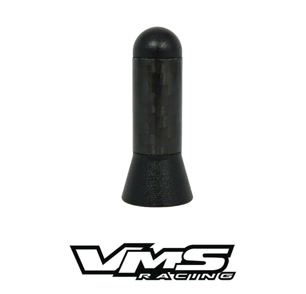 CARBON FIBER BILLET ALUMINUM SHORT ANTENNA KIT 1.75" INCHES LONG // PART # SASSBK