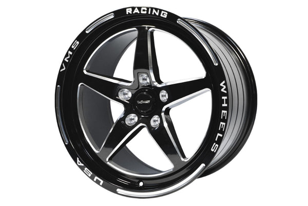 STREET DRAG RACE REAR V-STAR WHEEL 17x10 (30 OFFSET) 5x115 FOR 2006-2023 DODGE CHARGER, CHALLENGER, DEMON INCLUDING SRT 392 & HELLCAT // PART # VWST031, VWST033, VWST100