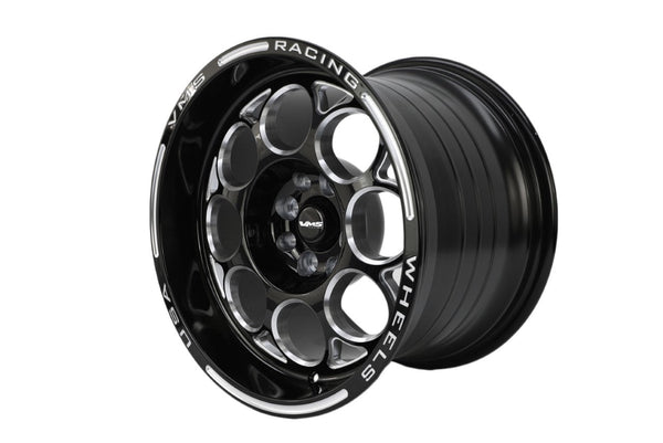 DRAG PACK STREET OR DRAG RACE 4 LUG MODULO WHEELS 15x10 4X108 20 OFFSET (6.3" BACKSPACING) & 15x3.5 4x108 -13 OFFSET (1.75" BACKSPACING) for 1979-1993 FORD MUSTANG GT LX SVO FOX BODY  // PART # VWMO013 & VWMO010-B-1
