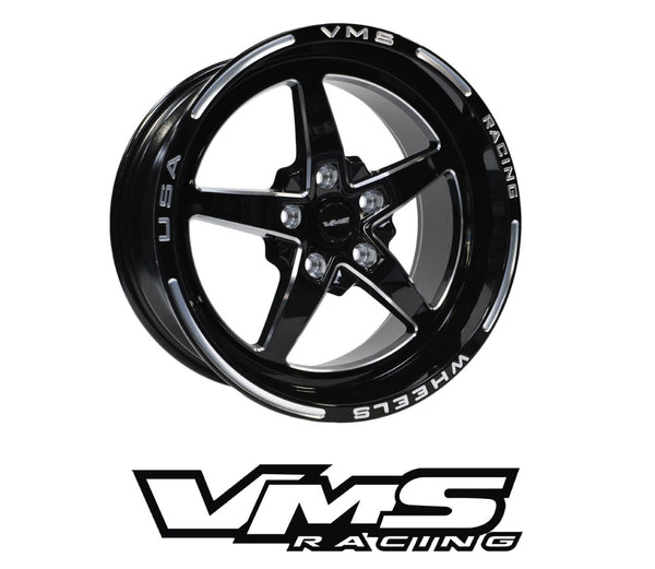 STREET DRAG RACE V-STAR WHEEL 17x9 5X114.3 35 OFFSET // PART # VWST012