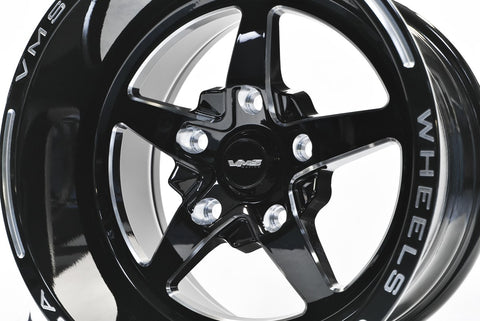 STREET OR DRAG RACE 5 LUG V-STAR WHEEL 15x10 5X120.7 (5x4.75