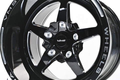 STREET OR DRAG RACE 5 LUG V-STAR WHEEL 15x10 5X120.7 (5x4.75