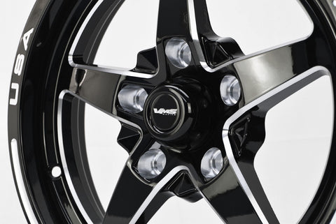 FRONT DRAG RACE V-STAR 5 LUG WHEEL 15X3.5 5x114.3 (5x4.5