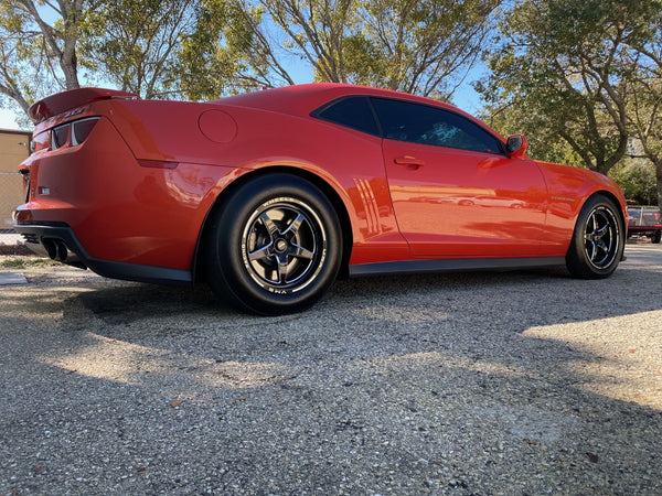 DRAG PACK STREET DRAG RACE V-STAR 17x10 44 OFFSET & 18x5 -25 OFFSET 5X120 10-23 GEN 5/6 CAMARO SS & V6, 08-09 PONTIAC G8 GT, 14-17 CHEVY SS,  08-14 CADILLAC CTS-V, 06-13 CORVETTE Z06 & GS BLACK OR POLISHED // PART# VWST015 & 16, VWST029 & 30, VWST098 & 99
