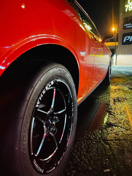 STREET DRAG RACE REAR V-STAR WHEEL 17x10 (30 OFFSET) 5x115 FOR 2006-2023 DODGE CHARGER, CHALLENGER, DEMON INCLUDING SRT 392 & HELLCAT // PART # VWST031, VWST033, VWST100