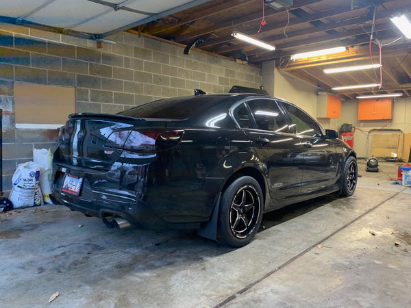DRAG PACK STREET DRAG RACE V-STAR 17x10 44 OFFSET & 18x5 -25 OFFSET 5X120 10-23 GEN 5/6 CAMARO SS & V6, 08-09 PONTIAC G8 GT, 14-17 CHEVY SS,  08-14 CADILLAC CTS-V, 06-13 CORVETTE Z06 & GS BLACK OR POLISHED // PART# VWST015 & 16, VWST029 & 30, VWST098 & 99