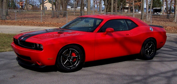 STREET DRAG RACE REAR V-STAR WHEEL 17x10 (30 OFFSET) 5x115 FOR 2006-2023 DODGE CHARGER, CHALLENGER, DEMON INCLUDING SRT 392 & HELLCAT // PART # VWST031, VWST033, VWST100