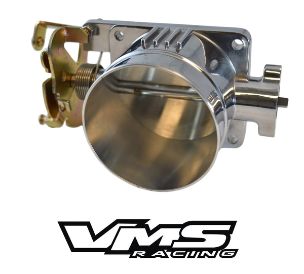 POLISHED THROTTLE BODY 75MM 75 MM 96-04 FORD MUSTANG GT 4.6L SOHC DIRECT FIT