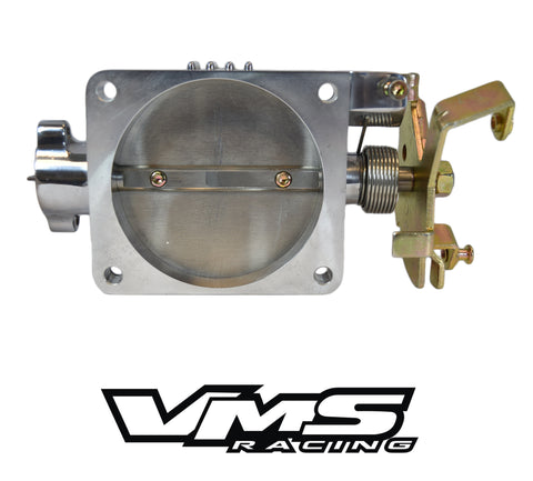 POLISHED THROTTLE BODY 75MM 75 MM 96-04 FORD MUSTANG GT 4.6L SOHC DIRECT FIT