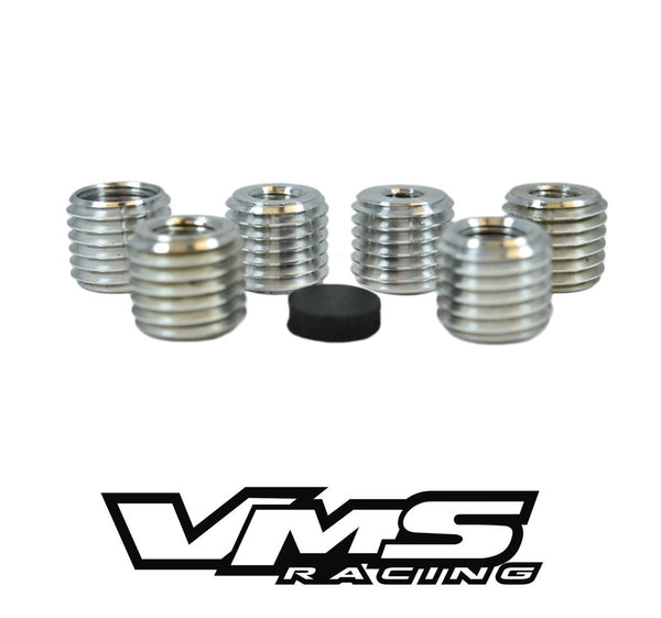 SPIKED RIBBED EXTENDED SHIFT KNOB WITH SECRET STASH SPOT FOR HONDA CIVIC ACURA INTEGRA FORD MUSTANG CAMARO NISSAN