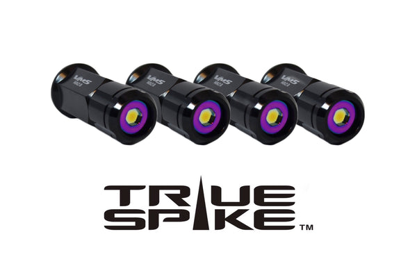 1/2-20 71MM LONG CNC MACHINED FORGED STEEL EXTENDED DUAL COLOR "TUNER STYLE" LUG NUTS WITH ANODIZED ALUMINUM CAP // CAP: 20MM DIAMETER 19MM HEIGHT PART NUMBER LGC012