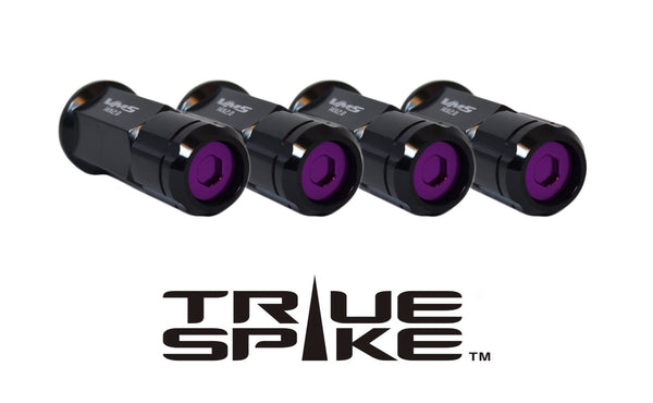 1/2-20 71MM LONG CNC MACHINED FORGED STEEL EXTENDED DUAL COLOR "TUNER STYLE" LUG NUTS WITH ANODIZED ALUMINUM CAP // CAP: 20MM DIAMETER 19MM HEIGHT PART NUMBER LGC012