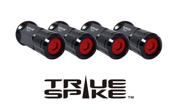 1/2-20 71MM LONG CNC MACHINED FORGED STEEL EXTENDED DUAL COLOR "TUNER STYLE" LUG NUTS WITH ANODIZED ALUMINUM CAP // CAP: 20MM DIAMETER 19MM HEIGHT PART NUMBER LGC012
