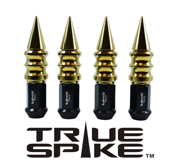 14X2.0 MM 124MM LONG CNC MACHINED FORGED STEEL EXTENDED RIBBED SPIKE LUG NUTS ANODIZED ALUMINUM TRUCK LENGTH 04-14 FORD F150 RAPTOR TREMOR EXPEDITION // 25MM CAP DIAMETER 73MM CAP LENGTH PART NUMBER LGC029